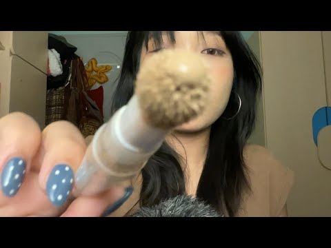 ASMR // Doing ur makeup fast and aggressive~💨 (maybe)