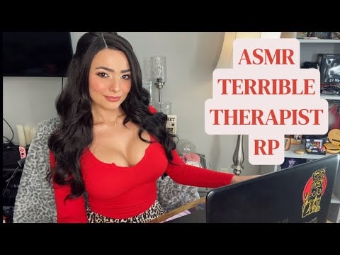ASMR Terrible Therapist RP (Soft Spoken)