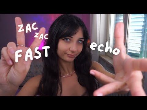 Ti AIUTO a NON pensare! 💤✨ Rimozione PENSIERI negativi Fast & Echo ASMR ita