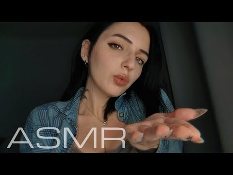 ASMR goodnight kisses & whispering ~ (repeating goodnight baby, I love you etc)