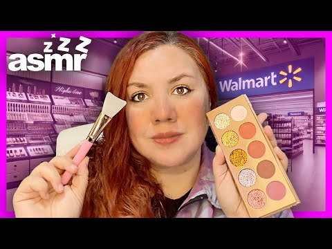 ASMR Walmart MAKEUP Aisle Beauty CONSULTATION Roleplay