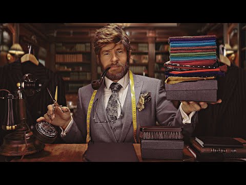 NICEST Tailor Fits You The Perfect Suit for Sleep | ASMR