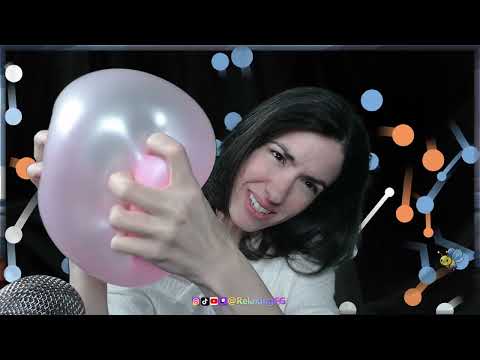 ASMR - Pink Balloon Squeezing til it Pops!