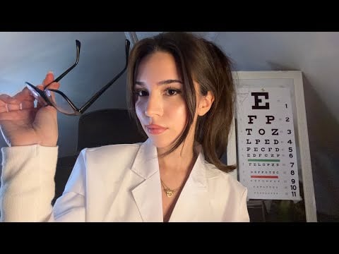 ASMR A Very Detailed Eye Exam ♡ Slow & Gentle