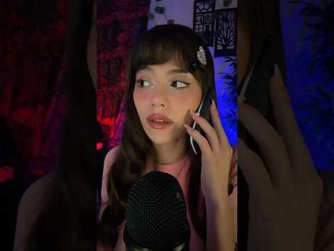 Telefonum güzel miii 🫣 #asmr #asmrshorts #asmrinaudible #asmrroleplay