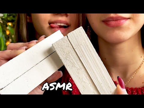 Двойной хруст👯‍♀Мега Хрусталь и Десерт🍩//Double crunch- bars of Crystal and Dessert// ASMR CRUNCH