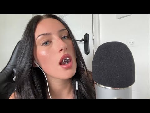 ASMR Ice Cube Sucking & Chewing 🧊💦 | Wet Crunchy Mouth Sounds (No Talking)