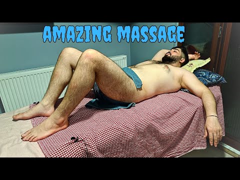 Total Body Relaxation ASMR Massage for Sleep  Stress Relief-CHEST,LEG,FOOT,ARM,BACK,BELLY MASSAGE