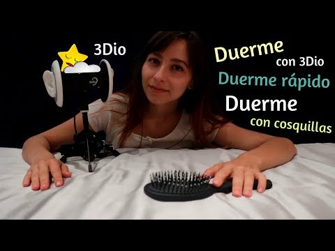 ¿NECESITAS DORMIR? Con Este ASMR vas a DORMIR BIEN. Cosquillas en Español