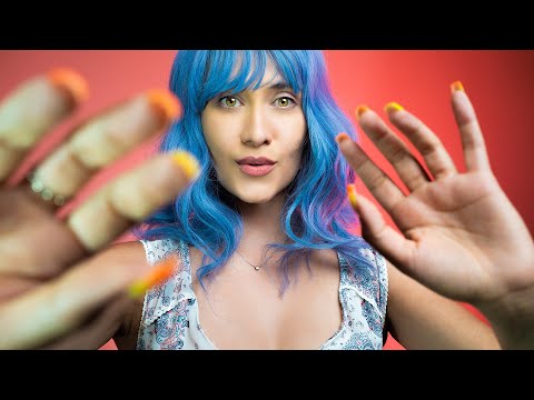 Asmr TOCANDO TU CARA para que DUERMAS CON AMOR | ASMR Español | Asmr with Sasha