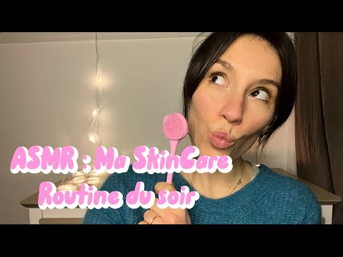 ASMR FR 🩷 Skincare routine du soir