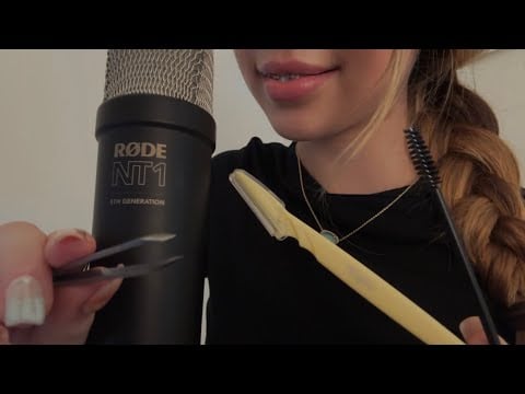 doing your eyebrows ASMR 🤎