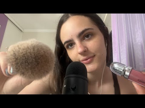 asmr para te acalmar antes do natal | te maquiando