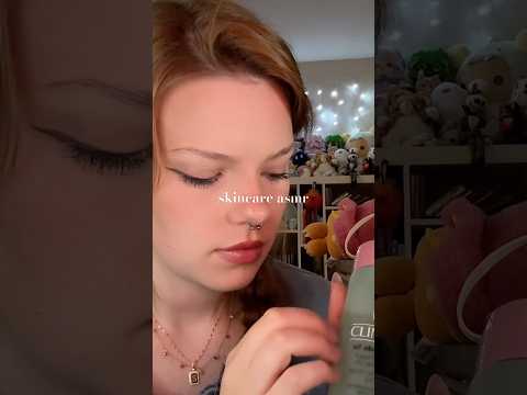 let’s tap on some skincare! 🫧 | #asmr #asmrforsleep #asmrmakeup #softsounds #asmrsounds #asmrgrwm