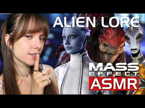 Relax As I Read The Mass Effect Codex | ME 1 Alien Lore Soft Spoken ASMR