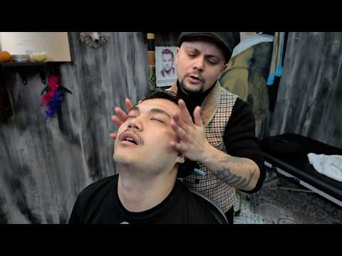 The Most Relaxing Turkish Head Massage | Amazing Barber Sleep Therapy
