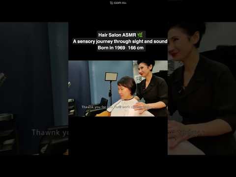 미용실ASMR 시각과청각의 활성화 #단발컷트 젊어 보이고 세련되게Hair salon ASMR visual and hearing activation #Short hair cut