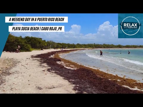 A Day at Playa Sucia | Cabo Rojo Puerto Rico | Peaceful Ocean Ambience (Part 1)