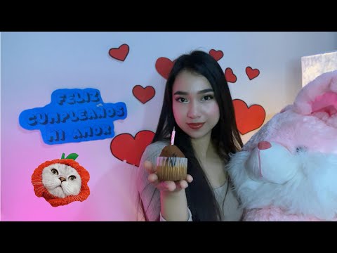 ASMR | TU NOVIA CELEBRA TU CUMPLEAÑOS 🎁 ♥️