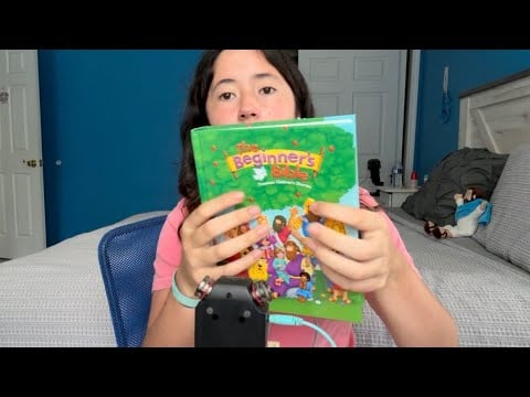 ASMR- Book Tapping and Whispering 