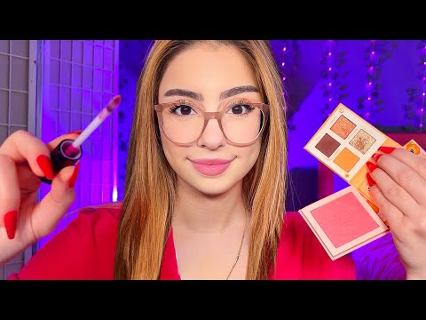 ASMR Je Te Maquille MAIS TU PEUX FERMER LES YEUX💖 Attention Personelle 💖 Roleplay SPA 💖