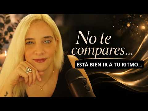 ASMR REFLEXIVO🌙 | Dejar de compararte  y sentirse suficiente 🤍