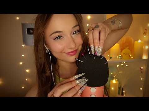 ASMR Mic Picking + Plucking 💫 brainrot and anxiety removal 💆‍♀️