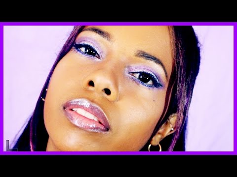 ♥Purple Party Makeup ♥