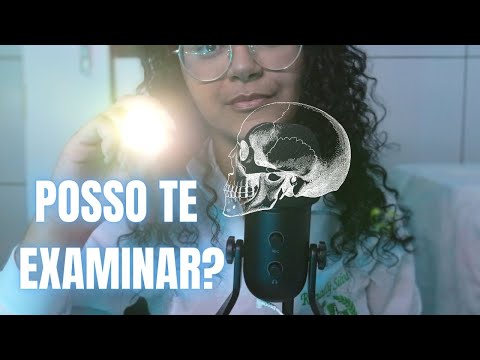 ASMR Roleplay- EXAME DOS NERVOS CRANIANOS