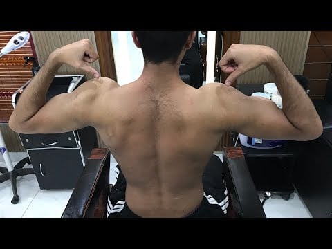 ASMR Massage  Compilation Back Massage Neck Massage Shoulder Massage