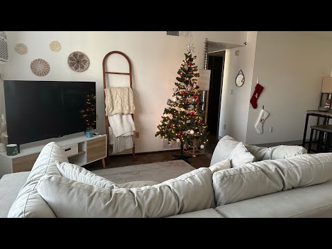 ASMR apartment tour | christmas edition 🤶🏻🎁