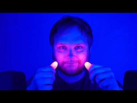 Why are you blue? | ASMR for sleep (finger flutters, mouth sounds, whispering)