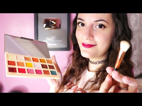 ASMR Amiga TE MAQUILLA♥ *Roleplay de Maquillaje* (Soft Spoken)| EL ASMR Español