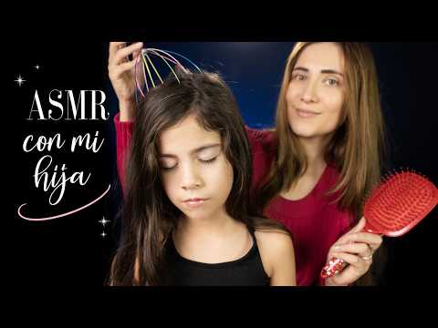 ASMR con mi HIJA para dormir como un bebé