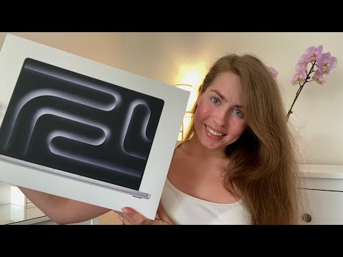 ASMR 💻 MACBOOK PRO M3 MAX UNBOXING!! 🥳