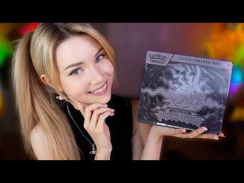 Pokemon Card ASMR | Soft Spoken Pitch Black ETB Pulls