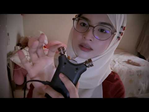 ASMR ♡ Tascam Ear to Ear Massage & Rubbing 👂🏻 Relaxing & Tingly