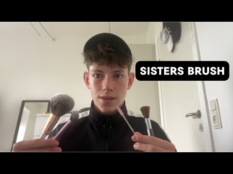 ASMR Trying My Sisters Brushes For The First Time