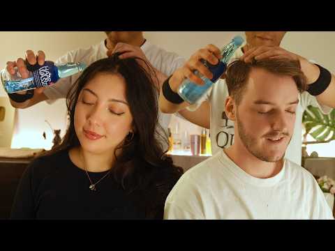 ASMR | 初めてのハールワッサー式ヘッドマッサージ @DidoASMR @ASMRJADE