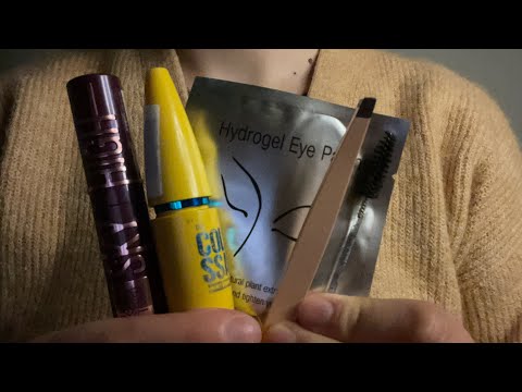 Lofi asmr beauty salon RP - doing your lashes and eyebrows- no talking 