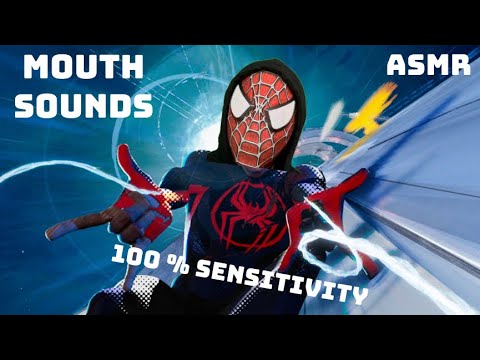 Spider-Man: Across the Spider-Verse ASMR Mouth Sounds [Tascam]