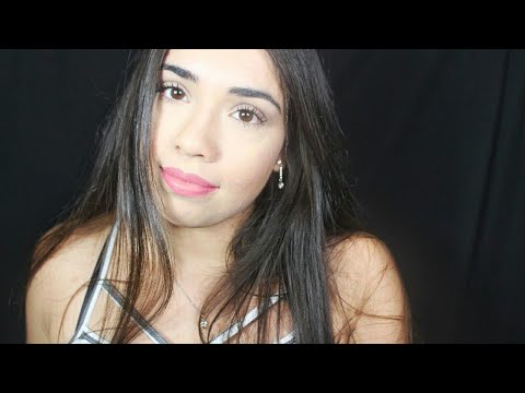 ASMR ❤️ RELAXANTE MASSAGEM NO ROSTO - Face Touching