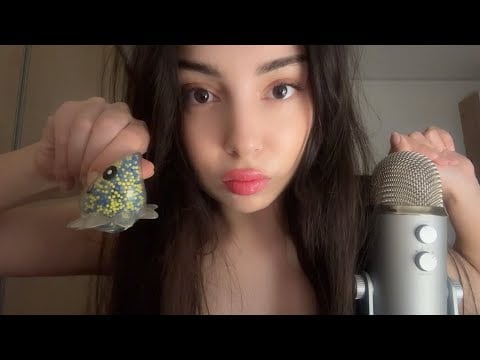 ASMR I’m Squishing Your Brain… 💜 (Ear to Ear Rambling)