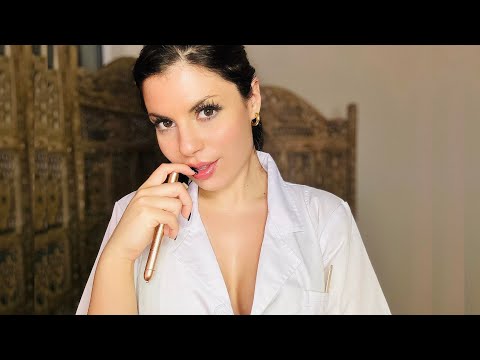 Asmr Cranial Nerve Exam Deutsch | Personal Attention