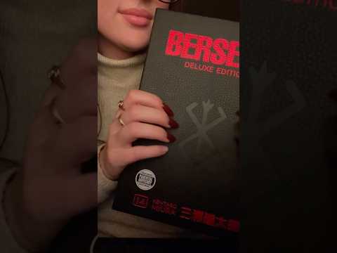 ASMR book tapping and gripping 📚