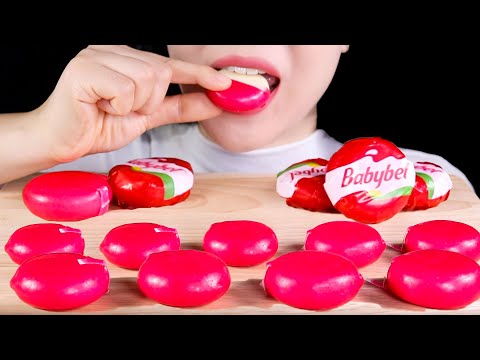 ASMR MUKBANG | Babybel Cheese | Fried Cheese | Eating and Cooking Sounds