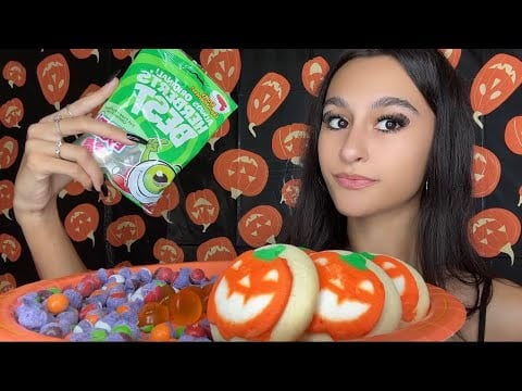 ASMR| SPOOKY Halloween Candy Store 🎃