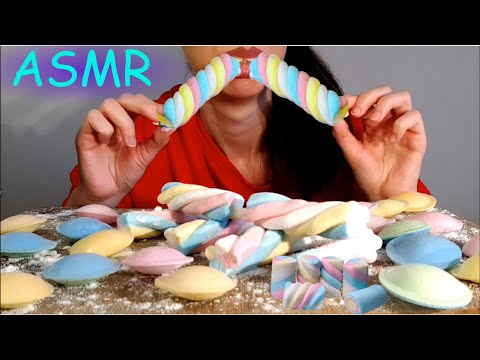 ASMR | Eating Marshmallow | No Talking | Lady M. ASMR