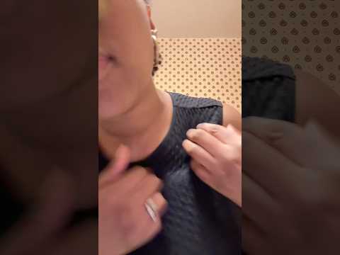 ASMR fast & aggressive fabric scratching, body sounds and hand movements #asmr