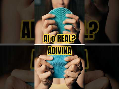 ASMR Real vs IA 👀 ¿Puedes Adivinarlo?